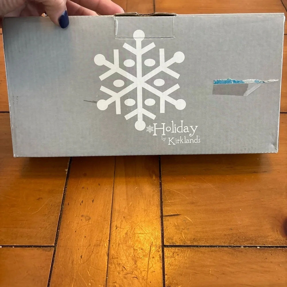 Kirkland's Holiday Christmas Noel Snowmen Figurine Snow Buddies